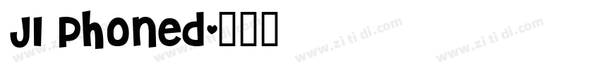 JI Phoned字体转换